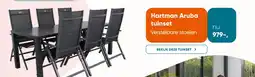 Van der Garde tuinmeubelen Hartman Aruba tuinset aanbieding