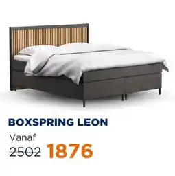 TotaalBED Boxspring Leon vlak aanbieding