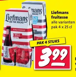 Nettorama Liefmans fruitesse aanbieding