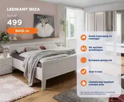 TotaalBED Bed Ibiza aanbieding
