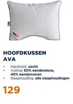 TotaalBED Hoofdkussen Ava | dons | aanbieding