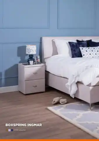 TotaalBED BOXSPRING INGMAR aanbieding