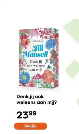 The Read Shop Denk jij ook weleens aan mij? aanbieding