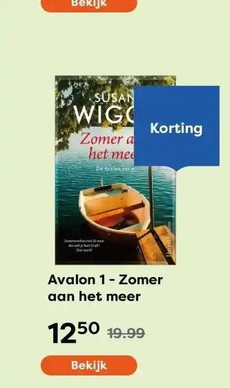 The Read Shop Avalon 1 - Zomer aan het meer aanbieding