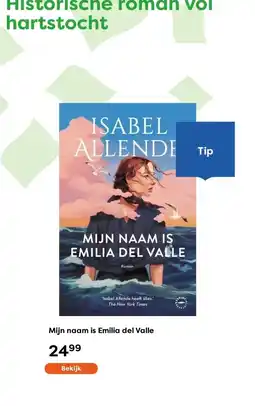 The Read Shop Mijn naam is Emilia del Valle aanbieding