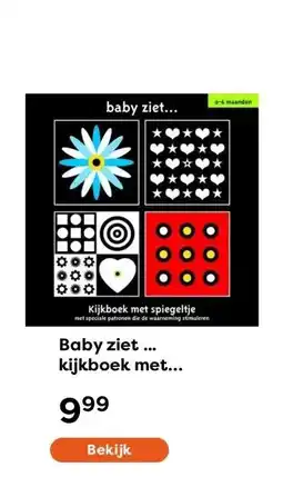 The Read Shop Baby ziet ... kijkboek met spiegeltje aanbieding