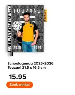 The Read Shop Schoolagenda 2025-2026 Touzani aanbieding