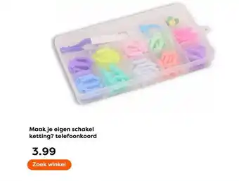 The Read Shop Maak je eigen schakel ketting? telefoonkoord aanbieding