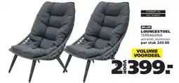 Ranzijn LOUNGESTOEL TERRAGONA aanbieding