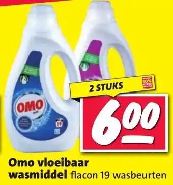 Nettorama Omo vloeibaar wasmiddel aanbieding