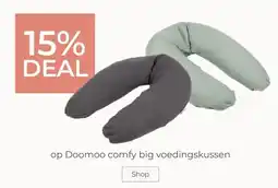 Prenatal 15% DEAL op Doomoo comfy big voedingskussen aanbieding