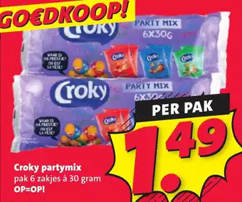 Nettorama Croky partymix aanbieding