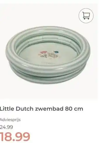 Prenatal Little Dutch zwembad 80 cm aanbieding