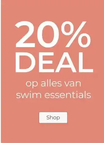 Prenatal 20% DEAL op alles van swim essentials aanbieding