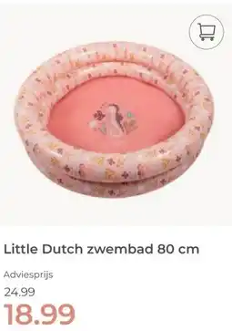 Prenatal Little Dutch zwembad 80 cm aanbieding