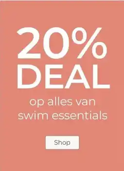 Prenatal 20% DEAL op alles van swim essentials aanbieding