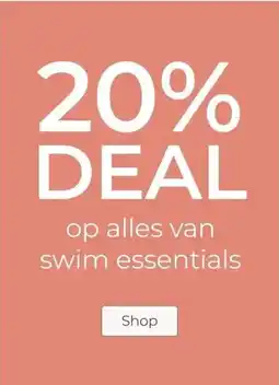 Prenatal 20% DEAL op alles van swim essentials aanbieding