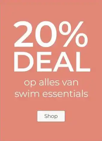 Prenatal 20% DEAL op alles van swim essentials aanbieding