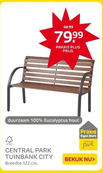 Praxis CENTRAL PARK TUINBANK CITY aanbieding