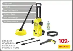 Praxis KÄRCHER HOGEDRUK- REINIGER K2 PREMIUM HOME aanbieding