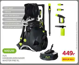 Praxis AVA HOGEDRUKREINIGER MASTER P80 XL aanbieding