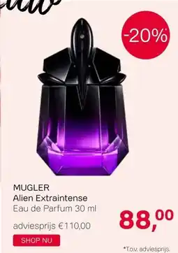 Pour Vous MUGLER Alien Extraintense Eau de Parfum 30 ml aanbieding