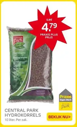 Praxis CENTRAL PARK HYDROKORRELS aanbieding