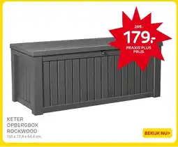 Praxis KETER OPBERGBOX ROCKWOOD aanbieding