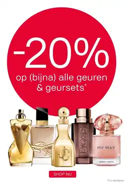 Pour Vous -20% op (bijna) alle geuren & geursets* aanbieding