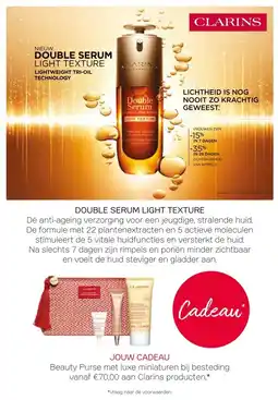 Pour Vous DOUBLE SERUM LIGHT TEXTURE aanbieding