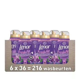 Plein.nl 6x Lenor Wasverzachter Fresh Air aanbieding