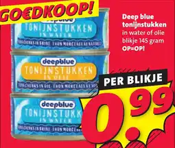 Nettorama Deep blue tonijnstukken aanbieding