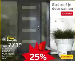 Praxis CANDO VOORDEUR aanbieding
