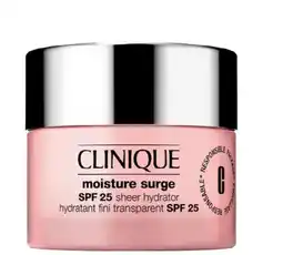 Mooi parfumerie Clinique Moisture Surge SPF 25 aanbieding