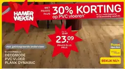 Praxis DECOMODE PVC VLOER PLANK DYNAMIC aanbieding