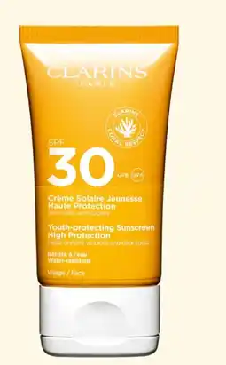 Mooi parfumerie Clarins Sun Care Youth-protecting aanbieding