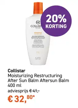 Mooi parfumerie Collistar Moisturizing Restructuring aanbieding