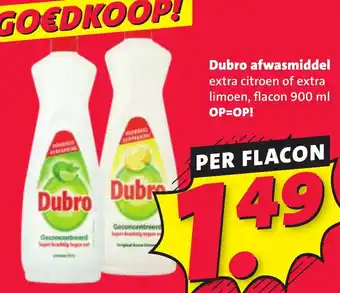 Nettorama Dubro afwasmiddel aanbieding