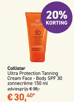 Mooi parfumerie Collistar Ultra Protection Tanning aanbieding