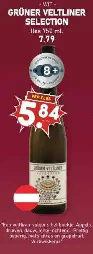 MCD Supermarkt GRÜNER VELTLINER SELECTION aanbieding
