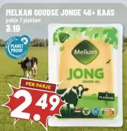 MCD Supermarkt MELKAN GOUDSE JONGE 48+ KAAS aanbieding