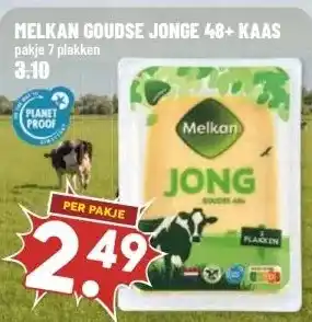 MCD Supermarkt MELKAN GOUDSE JONGE 48+ KAAS aanbieding