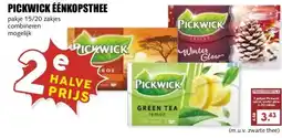 MCD Supermarkt PICKWICK ÉÉNKOPSTHEE aanbieding