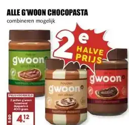 MCD Supermarkt ALLE G'WOON CHOCOPASTA aanbieding