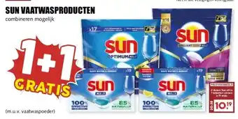 MCD Supermarkt SUN VAATWASPRODUCTEN aanbieding