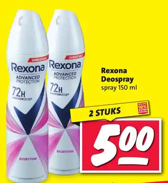 Nettorama Rexona Deospray spray aanbieding