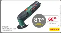 Praxis BOSCH MULTITOOLSET aanbieding