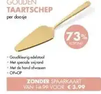 MCD Supermarkt GOUDEN TAARTSCHEP aanbieding