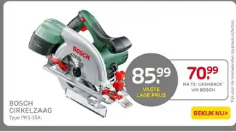 Praxis BOSCH CIRKELZAAG aanbieding