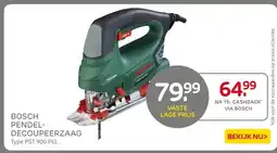 Praxis BOSCH PENDEL- DECOUPEERZAAG aanbieding